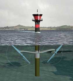 Turbine SeaGen, Strangford Lough, Northern Ireland.